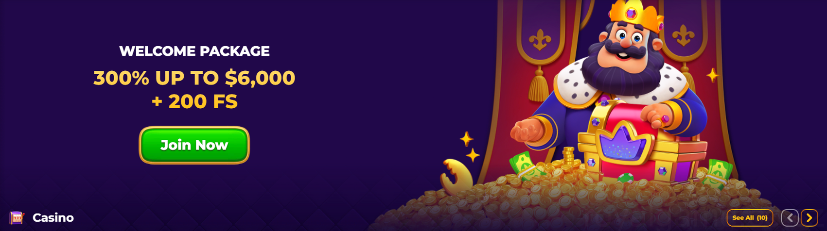 RoyalGame Casino Uvítací Bonus